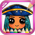 Cover Image of डाउनलोड How To Draw Disney Descendants 1.4 APK