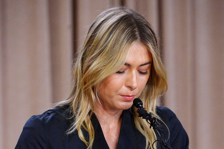 Uit schoring terugkerende Maria Sharapova reageert na felle kritiek