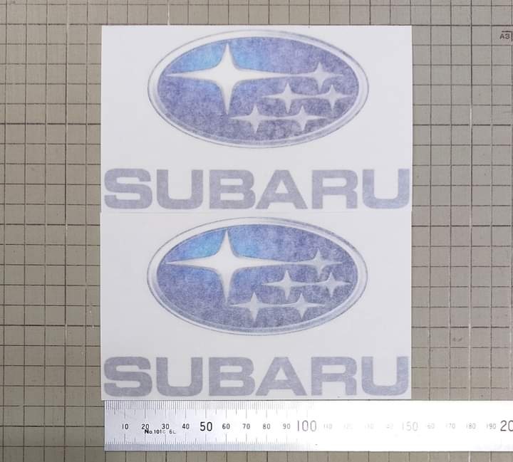 インプレッサ WRX STIのデカール工房HIDE・DSH デカール工房 HIDE・WRCレプリカデカール・レプリカデカール・ステッカー自作に関するカスタム事例の投稿画像1枚目