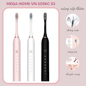 Bàn Chải Điện Đánh Răng 6 Chế Độ Chăm Sóc Răng - Bàn Chải Đánh Răng Tự Động Sonic X3