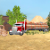 Steel Transport Truck 3D icon