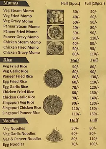 Nexasian Foods menu 