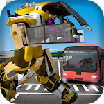 Cover Image of Download OffRoad Robot Bus Transform 1.0 APK