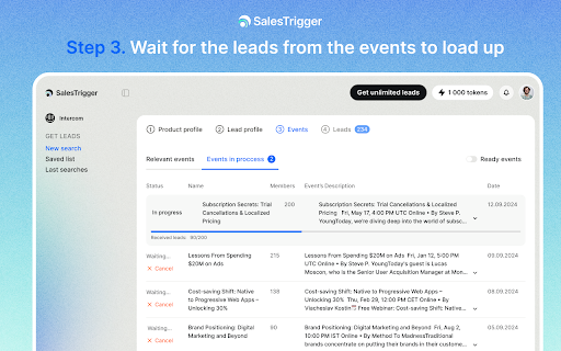 SalesTrigger - Get leads that want to buy screenshot 4