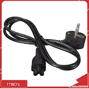 Dây Nguồn Máy Tính Pc Nồi Cơm Điện 2 3 Chấu Điện Nguồn - Dây Nguồn 3 Cửa Tròn Cho Sạc Laptop 3 Chân Loại Tốt Ttbo's