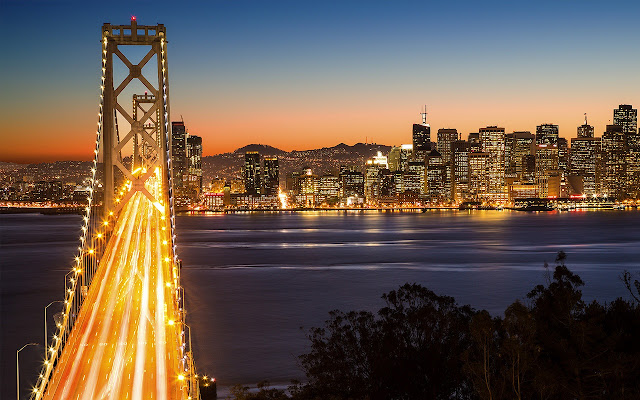 San Francisco At Night 2560x1440