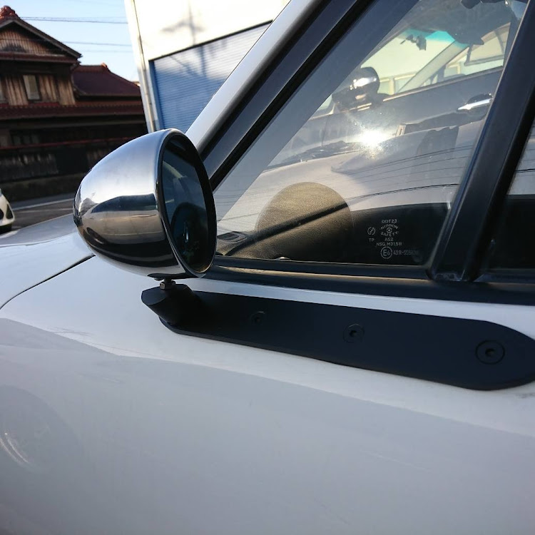 ロードスターのDIY・ロードスター ・砲弾型ミラー・RS-DREAM社製・NAロードスターに関するカスタム事例の投稿画像1枚目