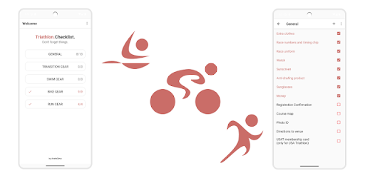 Triathlon Checklist