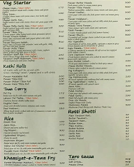 Ustad miyaan menu 1