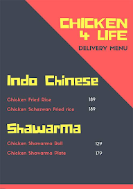 Chicken 4 Life menu 1