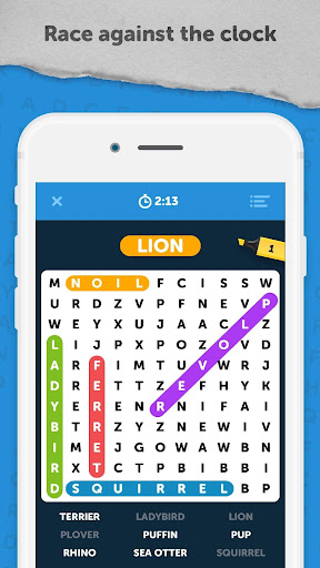 Infinite Word Search Puzzles screenshots 1