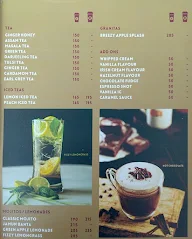 Barista Coffee menu 3