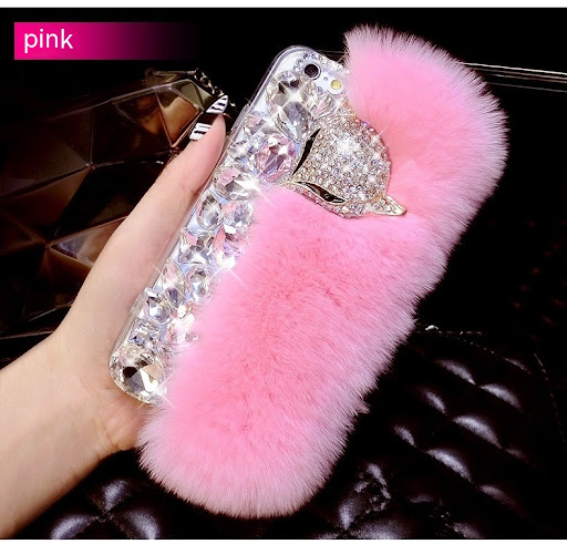 Title 1, Diamond Plush Phone Case Protective Cover – Sof...