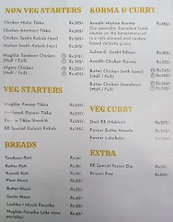 Biryani Batees menu 1