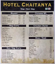 Hotel Chaitanya menu 5