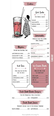 Grandmama's Cafe menu 8