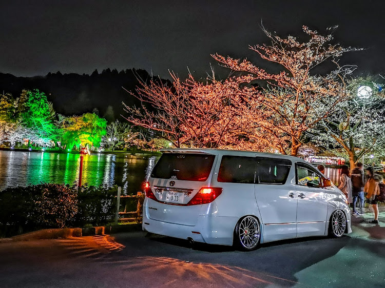 アルファードのTEAM Excitación・😈悪巧😈・📱TEAM HUAWEIに関するカスタム事例の投稿画像1枚目
