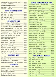 Hotel Matruchhaya menu 1