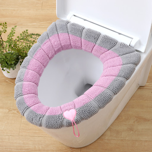 Title 7, Thickened Handle Toilet Seat Cover Cushion for ...