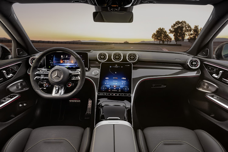 MBUX infotainment system includes various AMG- and hybrid-specific displays and functions that can also be extensively personalised.