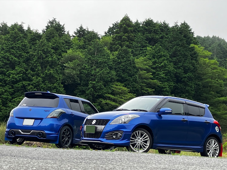 スイフトスポーツのSUZUKI・青・ツーリング・静岡・伊豆に関するカスタム事例の投稿画像4枚目