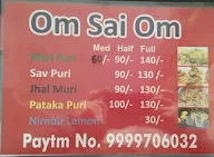 Om Sai Om Bhel Puri Sev Puri menu 1