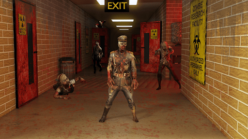 Screenshot Shooting Zombie Games Offline