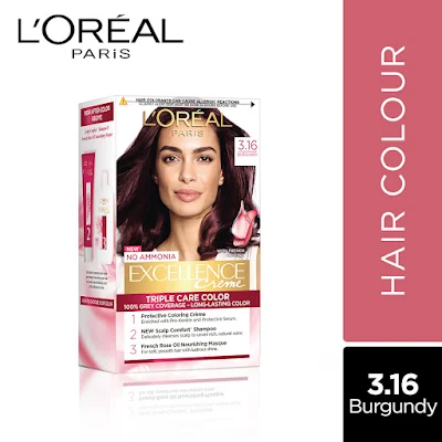 LOREAL HR/COLOR EXCE BURGUNDY 3.16 1PC