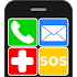 Senior Safety Phone - Big Icons Launcher2.5