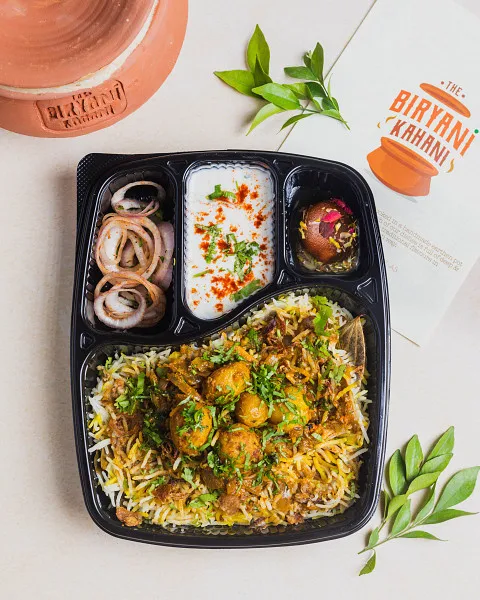 Dum Aloo Biryani Meal