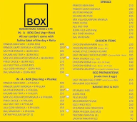 India In A Box menu 1