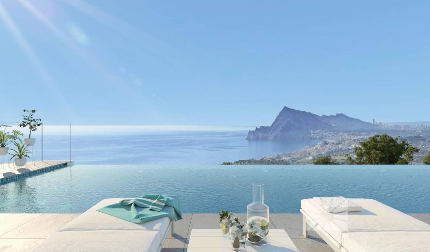 Villa avec piscine et terrasse Altea