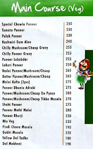 Chawla's 2 menu 5