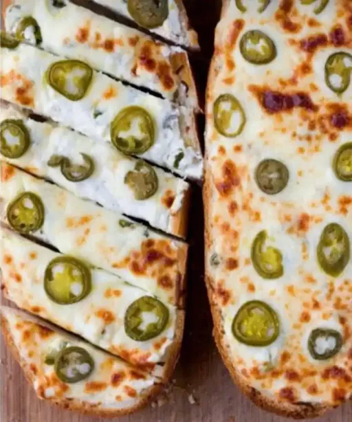 Cheesy Jalapeno Garlic Bread 12''