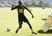 Vusumuzi Vilakazi during a Golden Arrows training session. File photo.