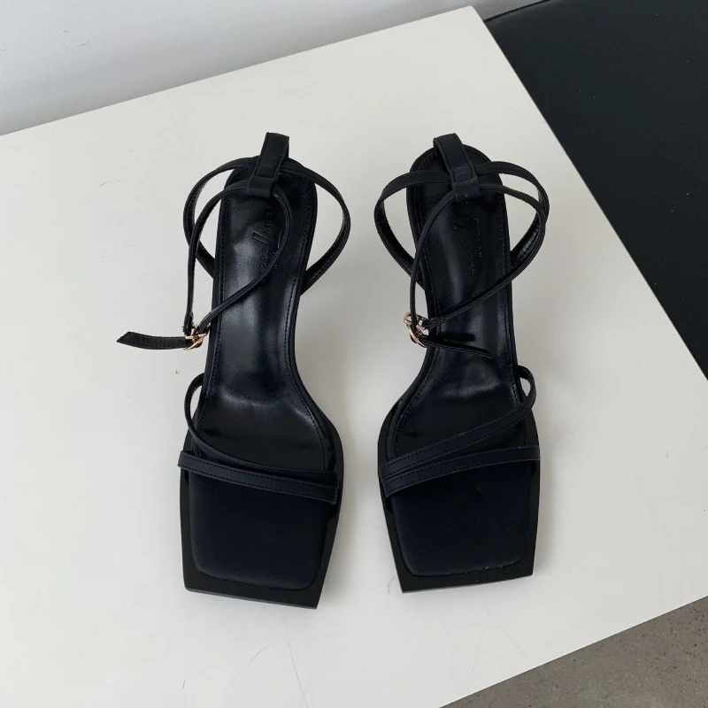Title 6, Sandalias de tacón de aguja para mujer Eleganci...