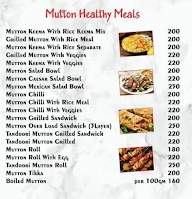 Fat To Fit Healthy Meal Cafe & Multi Cuisine menu 4