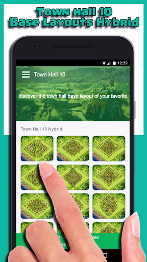 Town Hall 10 Base Layouts Hybrid