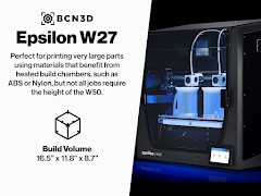 BCN3D Epsilon W27 IDEX 3D Printer - Gen 1