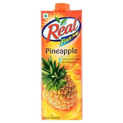 Real Pineapple Juice - 1 ltr