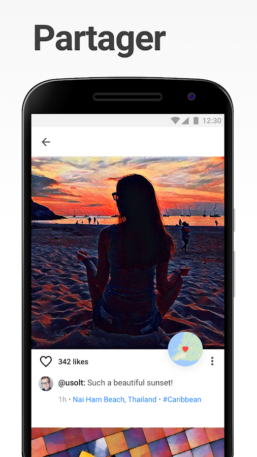   Prisma- capture d'écran 