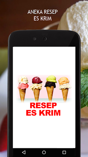 Resep Es Krim