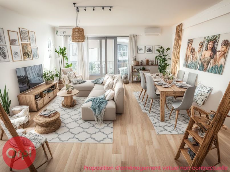 Vente appartement 3 pièces 69 m² à Pau (64000), 140 000 €