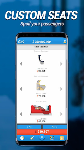Code Triche Airline Manager 3 APK MOD (Astuce) screenshots 5