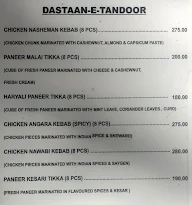 Rani Rasoi menu 1