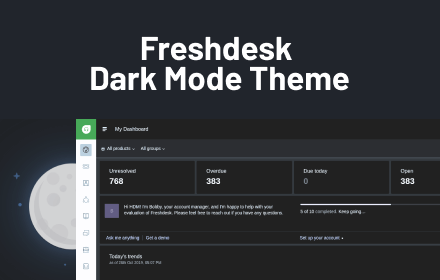 Dark Mode for Freshdesk small promo image