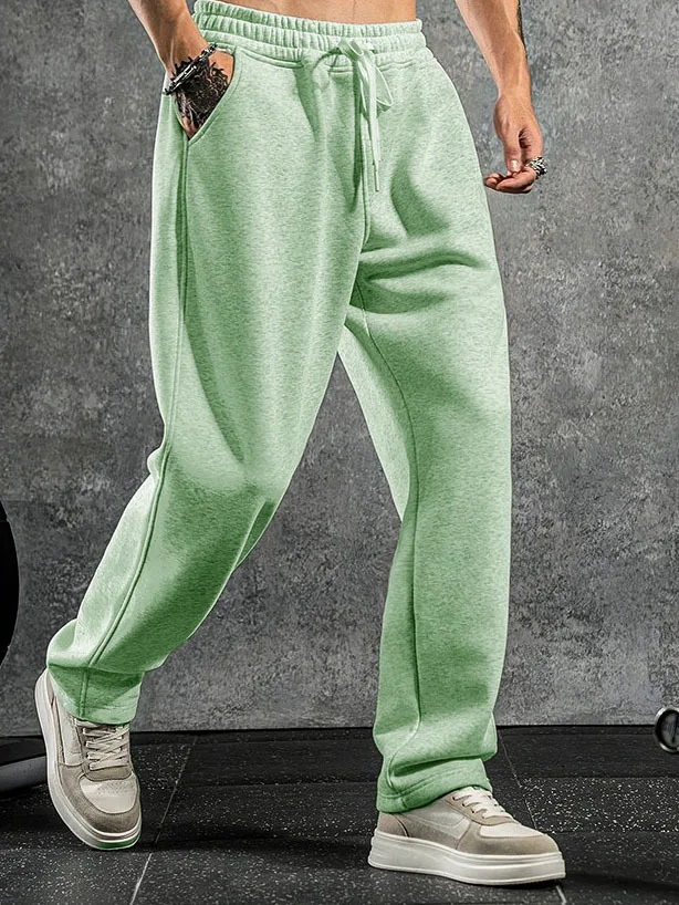 Herren Casual Hose Einfarbig Europa-Amerika Stil Bequem Vielseitig Ideal für Alltag und Freizeit Modernes Design Perfekte Passform.