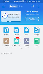 Estrongs File Explorer Schermata