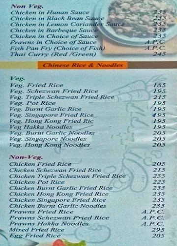 Malvan Tadka menu 
