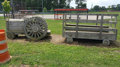 Wooden Tractor 